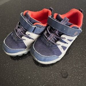 Stride Rite Kids Navy and Grey Sneakers